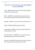 PSYC 4510 - Test -1 Questions with 100&percnt; VERIFIED Answers UPDATED&excl;&excl;&excl;&period;