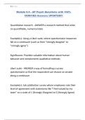 Module 0&period;5 - AP Psych Questions with 100&percnt; VERIFIED Answers UPDATED&excl;&excl;&excl;&period;