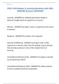 PSYC 1010-Chapter 5&comma; Learning Questions with 100&percnt; VERIFIED Answers UPDATED&excl;&excl;&excl;&period;