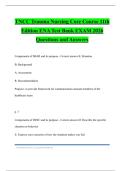 TNCC Trauma Nursing Core Course 11th Edition ENA Test Bank EXAM 2026 Questions and Answers