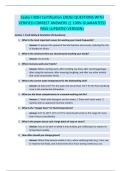 Zaxby&rsquo;s BOH Certification &lpar;2026&rpar; QUESTIONS WITH  VERIFIED CORRECT ANSWERS &vert;&vert; 100&percnt; GUARANTEED  PASS <UPDATED VERSION> 