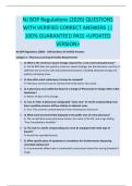 NJ BOP Regulations &lpar;2026&rpar; QUESTIONS  WITH VERIFIED CORRECT ANSWERS &vert;&vert;  100&percnt; GUARANTEED PASS <UPDATED  VERSION> 