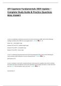 ATI Capstone Fundamentals 2025 Update &ndash; Complete Study Guide & Practice Questions REAL EXAM&excl;&excl;