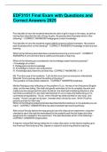 EDF3151 Final Exam with Questions and Correct Answers 2025&period;