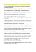 BIO 370 - Animal Physiology Final Exam Questions with Correct Answers Latest 2025