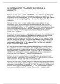 GI EXAMMASTER PRACTICE QUESTIONS & ANSWERS