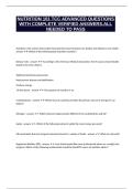 NUTRITION 101 TCC ADVANCED QUESTIONS WITH COMPLETE VERIFIED ANSWERS&period;ALL NEEDED TO PASS