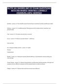 NUTR 101 SHORELINE CC EXAM QUESTIONS WITH REVIEWED VERIFIED CORRECT ANSWERS&period;100&percnt; VERIFIED