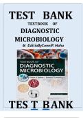 TEST BANK TEXTBOOK OF DIAGNOSTIC MICROBIOLOGY t h 6 Editio n ByConni e R &period; Maho n