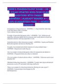 Lehne's Pharmacology Exam 1 Ch 1- 6 Exam Updated 2025&sol;2026 Exam Questions with Correct Answers&vert;&vert;Already Graded A&plus;&vert;&vert; 100&percnt; Guaranteed Pass&vert;&vert;<<Newest Version>