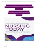Nursing Today&colon; Transition and Trends &ndash; Test Bank for the 11th Edition &lpar;JoAnn Zerwekh & Ashley Z&period; Garneau&rpar; &ndash; Complete Exam Material with Correct Answers
