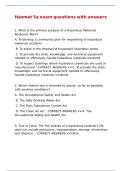 Hazmat 5a exam questions with answers&period;