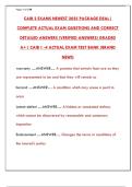 CAIB 2 Exam Package 2025&colon; Practice Tests & Study Guide