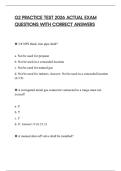 G2 PRACTICE TEST 2026 ACTUAL EXAM QUESTIONS WITH CORRECT ANSWERS