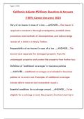 California Adjuster PSI Exam&colon; Practice Questions & Test Prep