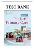 Test bank&colon; Burns Pediatric Primary Care&comma; 7th edition by Dawn Lee Garzon Maaks Starr Brady Chapter 1-46&vert;A&plus; LATEST EDITION&comma; 2026