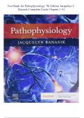 TEST BANK Pathophysiology &lpar;7TH&rpar; by Jacquelyn L&period; Banasik&vert; Complete Guide Chapter 1-54 &vert; 100&percnt; Veri&filig;ed Answers