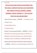 CIPP Exam Guide&colon; Certified Information Privacy Professional Practice Test