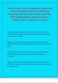 NSG 555 Exam 2 Nurse Practitioners In Primary Care  Newest 2025-2026 Proctored &sol;NSG 555 Exam 2  Preparation &sol;NSG 555 Exam 2 Practice Exam With  100 Complete Questions And Correct Answers  &vert;Already Graded A&plus;&vert;&vert;Brand New Versions&excl;&excl;