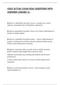 G202 ACTUAL EXAM 2026 QUESTIONS WITH ANSWERS GRADED A&plus;