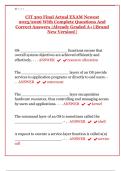 CIT 300 Final Exam 2025&colon; Actual Questions & Study Guide