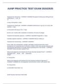 AANP Practice Test Exam 2024-2025