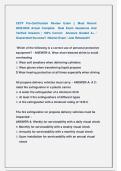 CETP Pre-Certification Review Exam &vert;&vert; Most Recent  2025&sol;2026 Actual Complete  Real Exam Questions And  Verified Answers &vert; 100&percnt; Correct  Answers Graded A&plus; &sol;  Guaranteed Success&excl;&excl;  Newest Exam &sol; Just Released&excl;&excl;&excl;