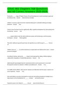 COUC 502 Chapters 7&8 Questions and All Correct Answers 2025-2026&period;