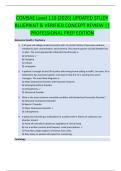 COMSAE Level 110 &lpar;2026&rpar; UPDATED STUDY  BLUEPRINT & VERIFIED CONCEPT REVIEW &vert;&vert;  PROFESSIONAL PREP EDITION