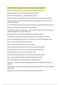 ALHS 1090 Final Exam Questions with Correct Answers Latest Update 2025