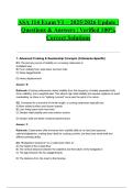 ASA 114 Exam V1 &ndash; 2025&sol;2026 Update &vert; Questions & Answers &vert; Verified 100&percnt; Correct Solutions