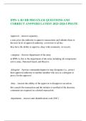 IPPS A R3 HR PRO EXAM QUESTIONS AND CORRECT ANSWERS LATEST 2025-2026 UPDATE