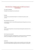 AGEC 340 Final Exam &vert; UPDATED Questions with 100&percnt; Correct Answers &vert; Verified Solutions