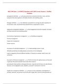 AGEC 340 Exam 1 &vert; UPDATED Questions with 100&percnt; Correct Answers &vert; Verified Solutions