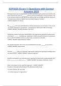EDF6225 &lpar;Exam 1&rpar; Questions with Correct  Answers 2025 