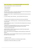 SSH105 - QUIZ 3 REVIEW CH 4 CH5 QUESTIONS AND ANSWERS LATEST UPDATE 2025
