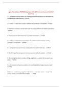 agec 3413 test 1 &vert; UPDATED Questions with 100&percnt; Correct Answers &vert; Verified Solutions