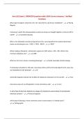 Amt 102 Exam &vert; UPDATED Questions with 100&percnt; Correct Answers &vert; Verified Solutions