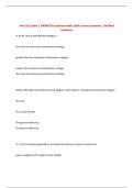 Amt 102 Exam &vert; UPDATED Questions with 100&percnt; Correct Answers &vert; Verified Solutions