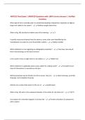AMT102 Final Exam &vert; UPDATED Questions with 100&percnt; Correct Answers &vert; Verified Solutions