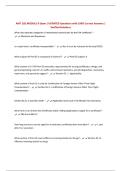 AMT 102 MODULE 4 Exam &vert; UPDATED Questions with 100&percnt; Correct Answers &vert; Verified Solutions