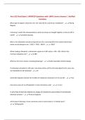 Amt 102 Final Exam &vert; UPDATED Questions with 100&percnt; Correct Answers &vert; Verified Solutions