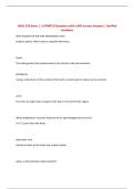 ANSC 333 Exam 1 &vert; UPDATED Questions with 100&percnt; Correct Answers &vert; Verified Solutions