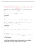 2025 ARIYA CERTIFICATION &vert; UPDATED Questions with 100&percnt; Correct Answers &vert; Verified Solutions
