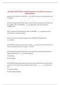 2024 ARIYA CERTIFICATION &vert; UPDATED Questions with 100&percnt; Correct Answers &vert; Verified Solutions