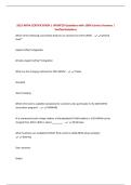 2023 ARIYA CERTIFICATION &vert; UPDATED Questions with 100&percnt; Correct Answers &vert; Verified Solutions