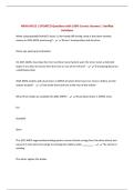 ARIYA MY25 &vert; UPDATED Questions with 100&percnt; Correct Answers &vert; Verified Solutions