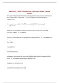 Bundle for ARIYA  EXAMS  &vert; All UPDATED Questions with 100&percnt; Correct Answers &vert; Verified Solutions