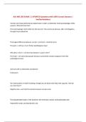 ASU MIC 205 EXAM 1 &vert; UPDATED Questions with 100&percnt; Correct Answers &vert; Verified Solutions