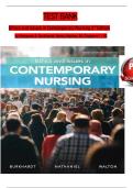 Test Bank for Ethics and Issues in Contemporary Nursing, 3rd Edition by Burkhardt & Walton | All Chapters 1–20 | 2026 Edition